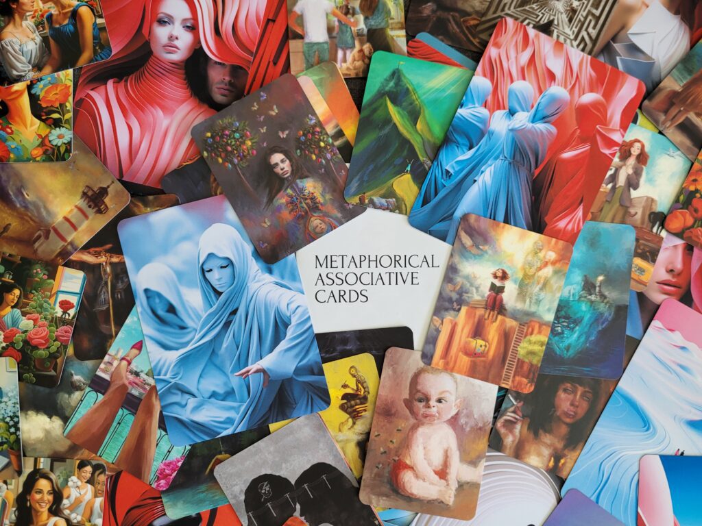 Metaphorical associative cards
